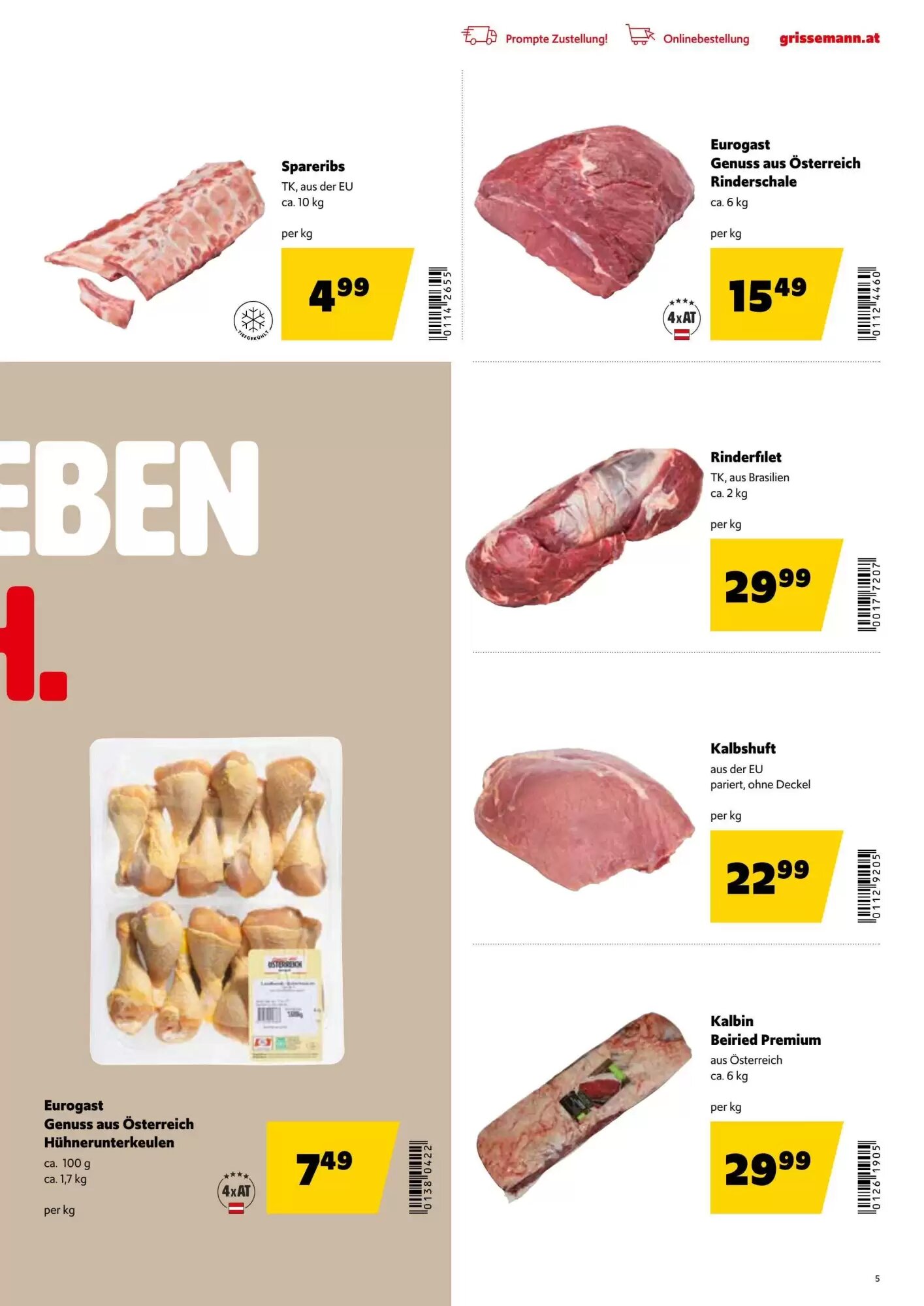 Eurogast Grissemann Flugblatt (ab 21.09.2026) - Angebote und Prospekt - Seite 5