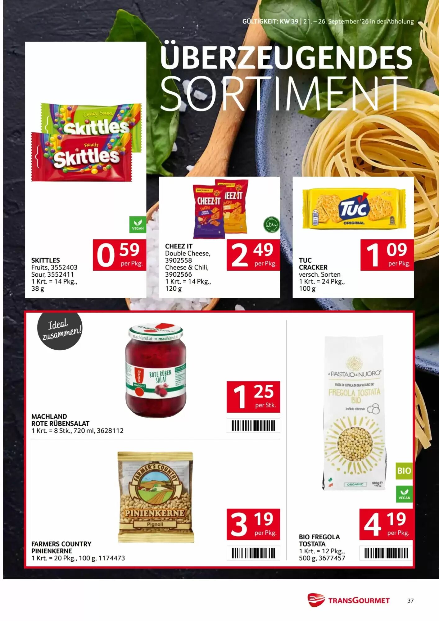 Transgourmet Flugblatt (ab 21.09.2026) - Angebote und Prospekt - Seite 35