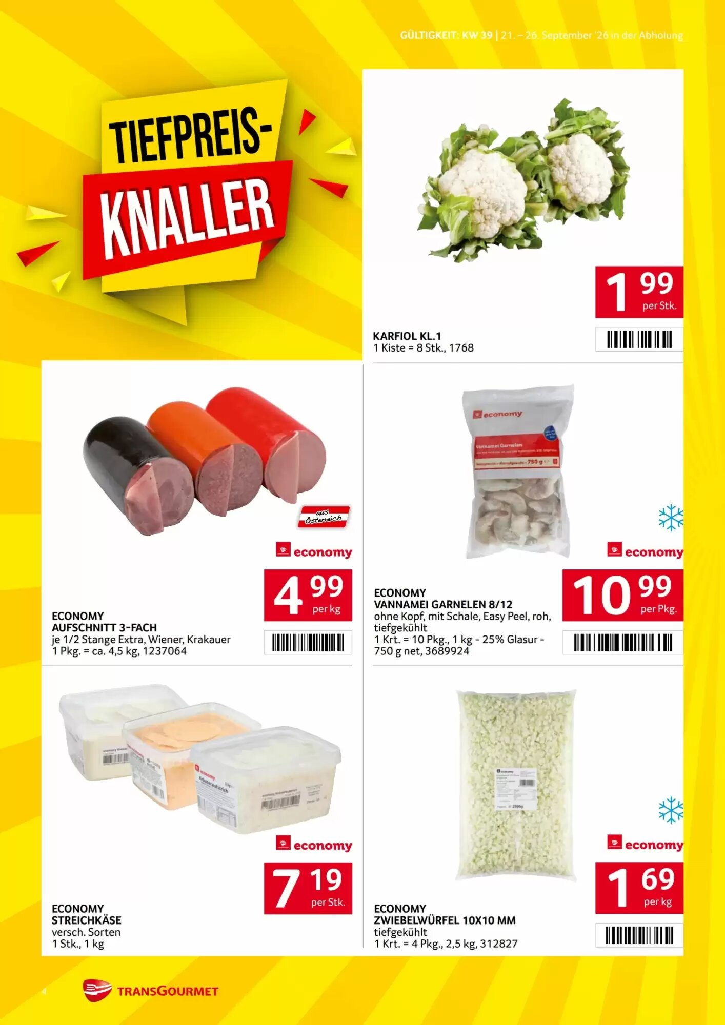 Transgourmet Flugblatt (ab 21.09.2026) - Angebote und Prospekt - Seite 4