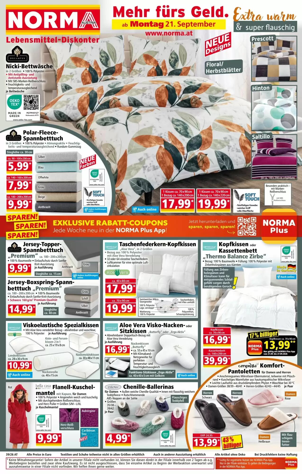 Norma Flugblatt (ab 21.09.2026) - Angebote und Prospekt - Seite 1
