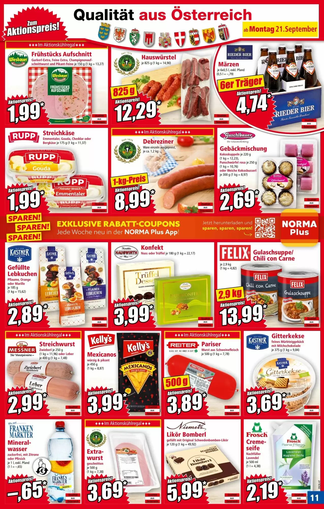 Norma Flugblatt (ab 21.09.2026) - Angebote und Prospekt - Seite 11