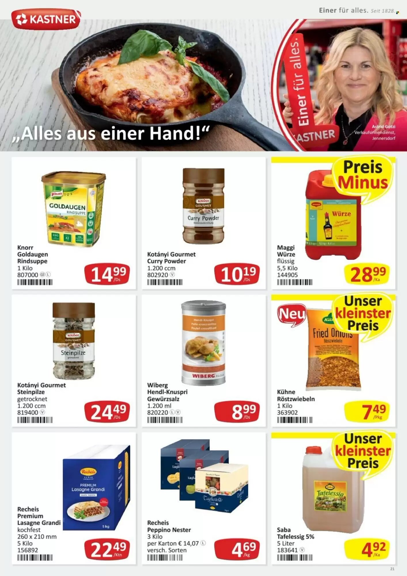 Kastner Flugblatt (ab 21.09.2026) - Angebote und Prospekt - Seite 25