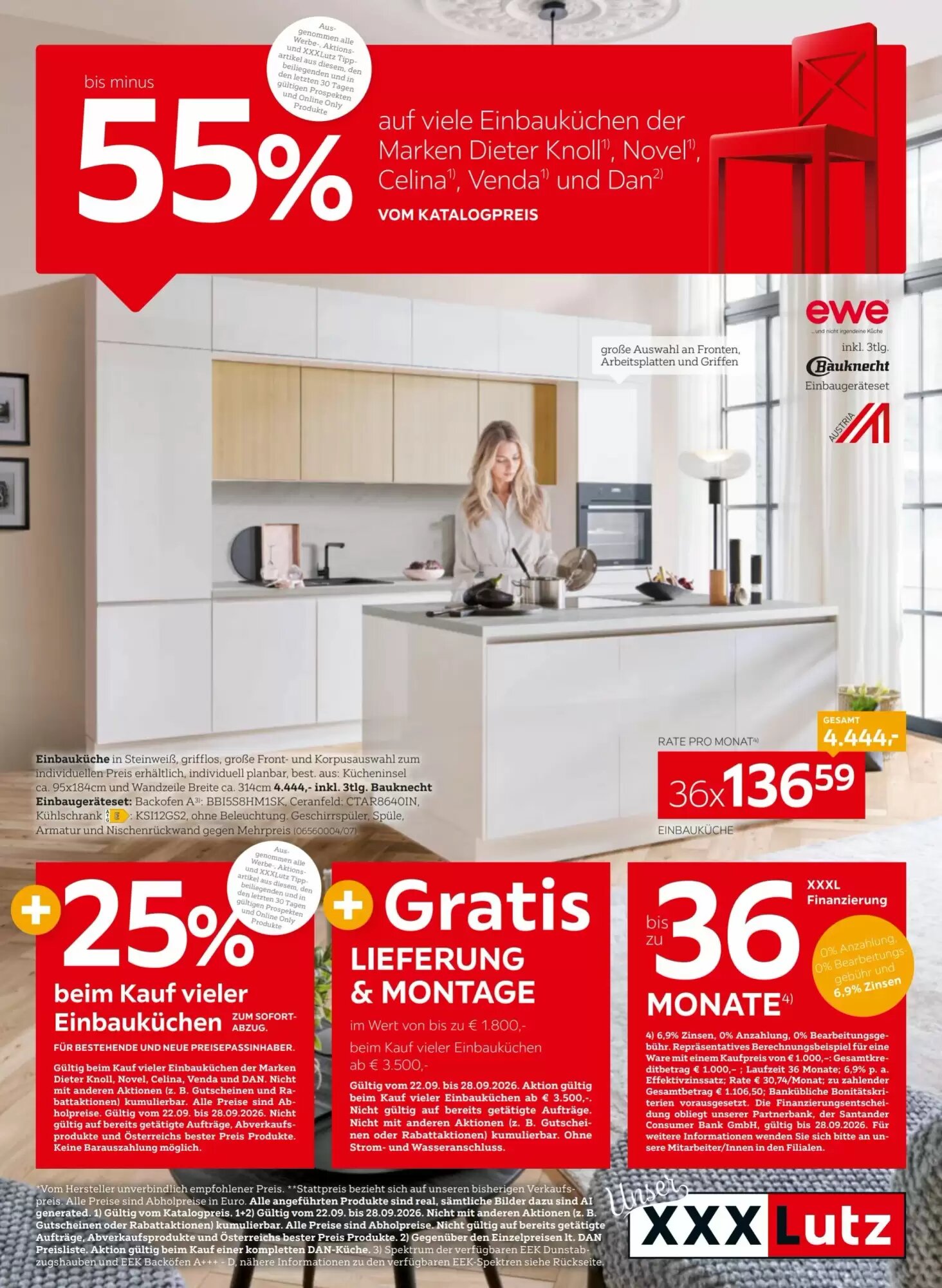 XXXLutz Flugblatt (ab 22.09.2026) - Angebote und Prospekt - Seite 1