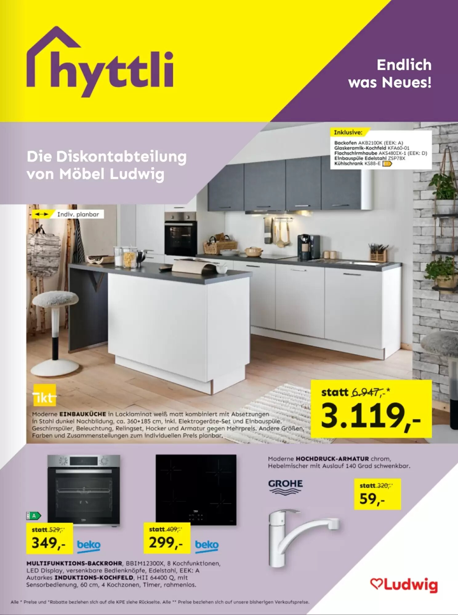 Möbel Ludwig Flugblatt (ab 22.09.2026) - Angebote und Prospekt - Seite 1