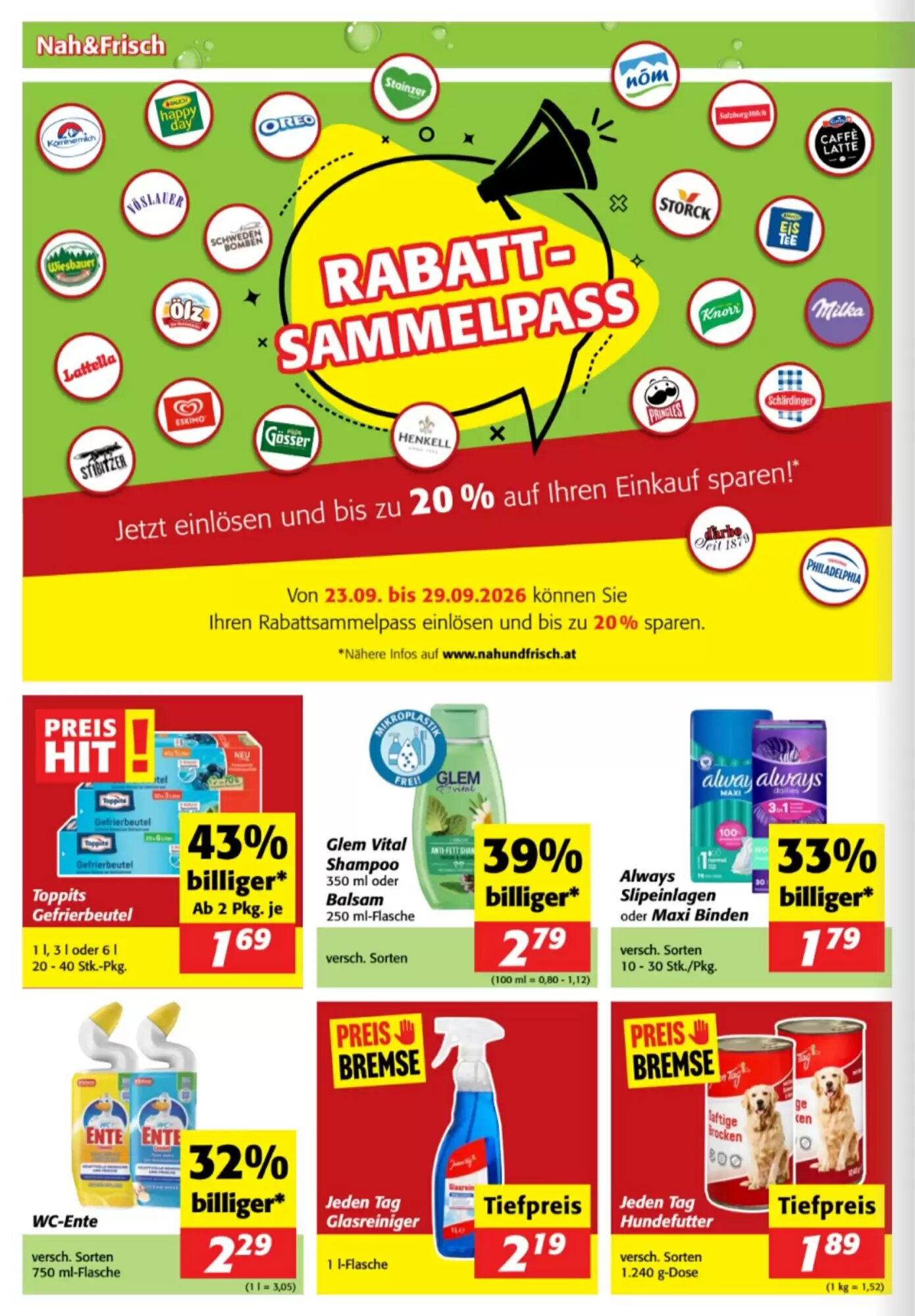 Nah&Frisch Flugblatt (ab 23.09.2026) - Angebote und Prospekt - Seite 4