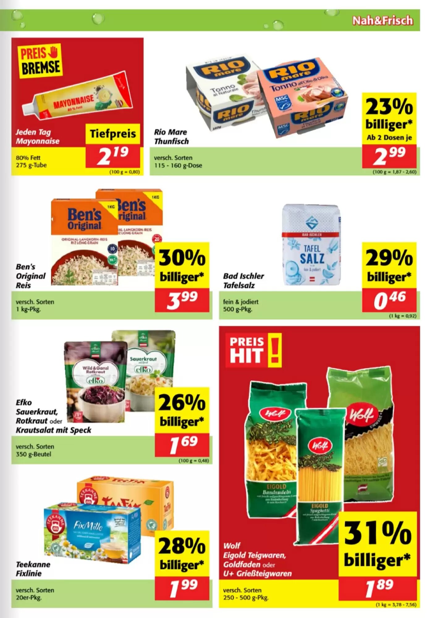 Nah&Frisch Flugblatt (ab 23.09.2026) - Angebote und Prospekt - Seite 5