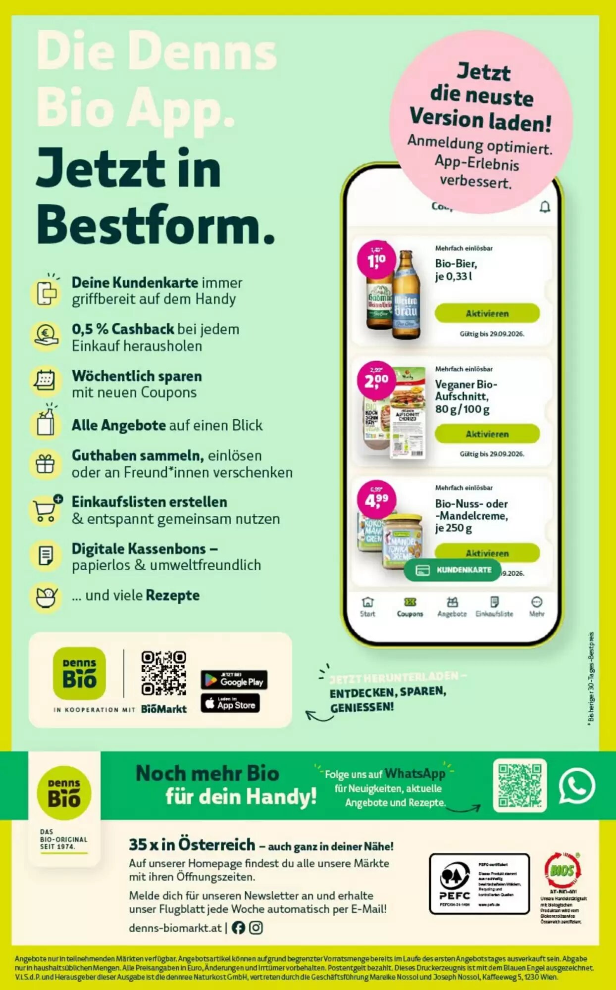 Denn's Biomarkt Flugblatt (ab 23.09.2026) - Angebote und Prospekt - Seite 12