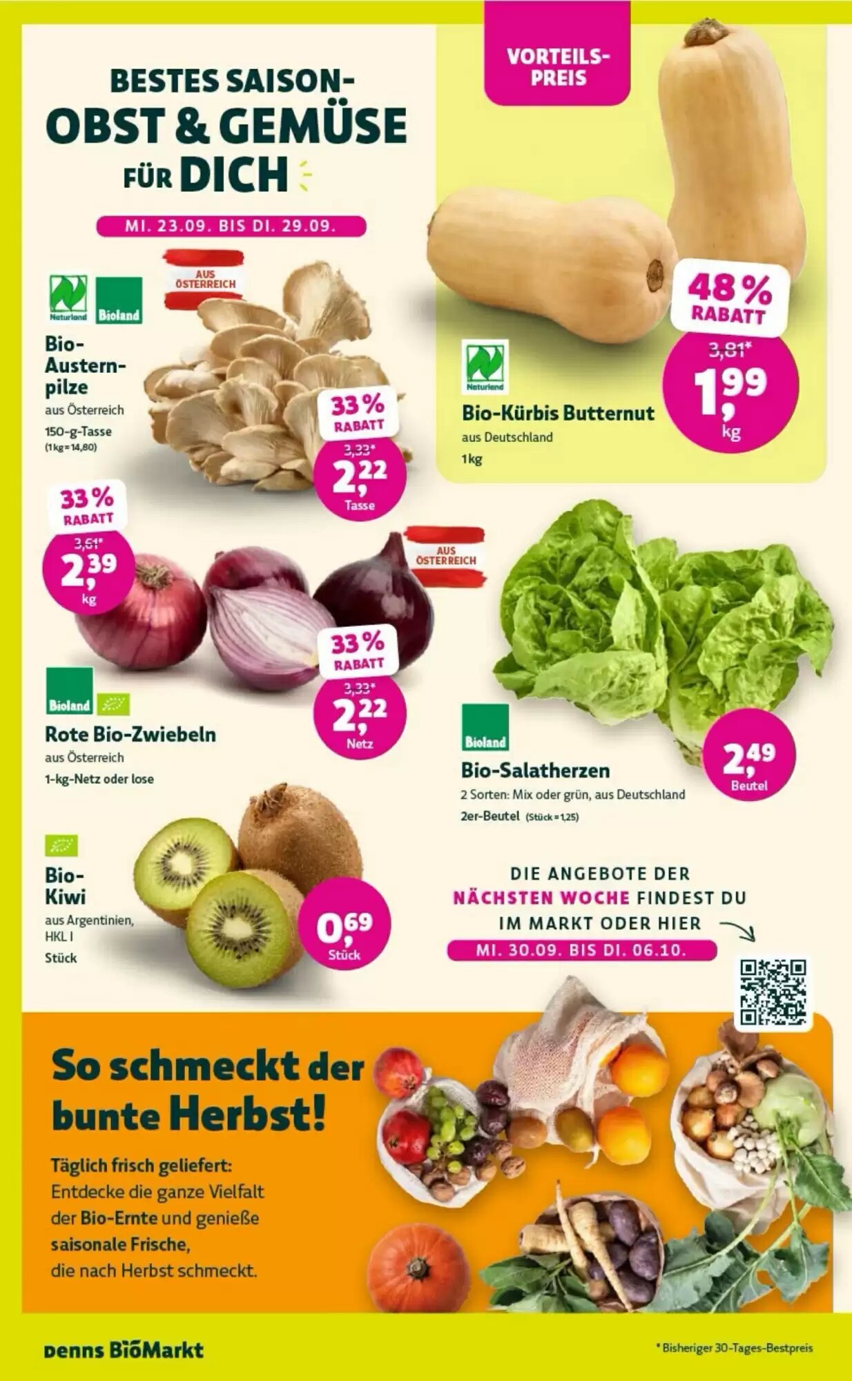 Denn's Biomarkt Flugblatt (ab 23.09.2026) - Angebote und Prospekt - Seite 2