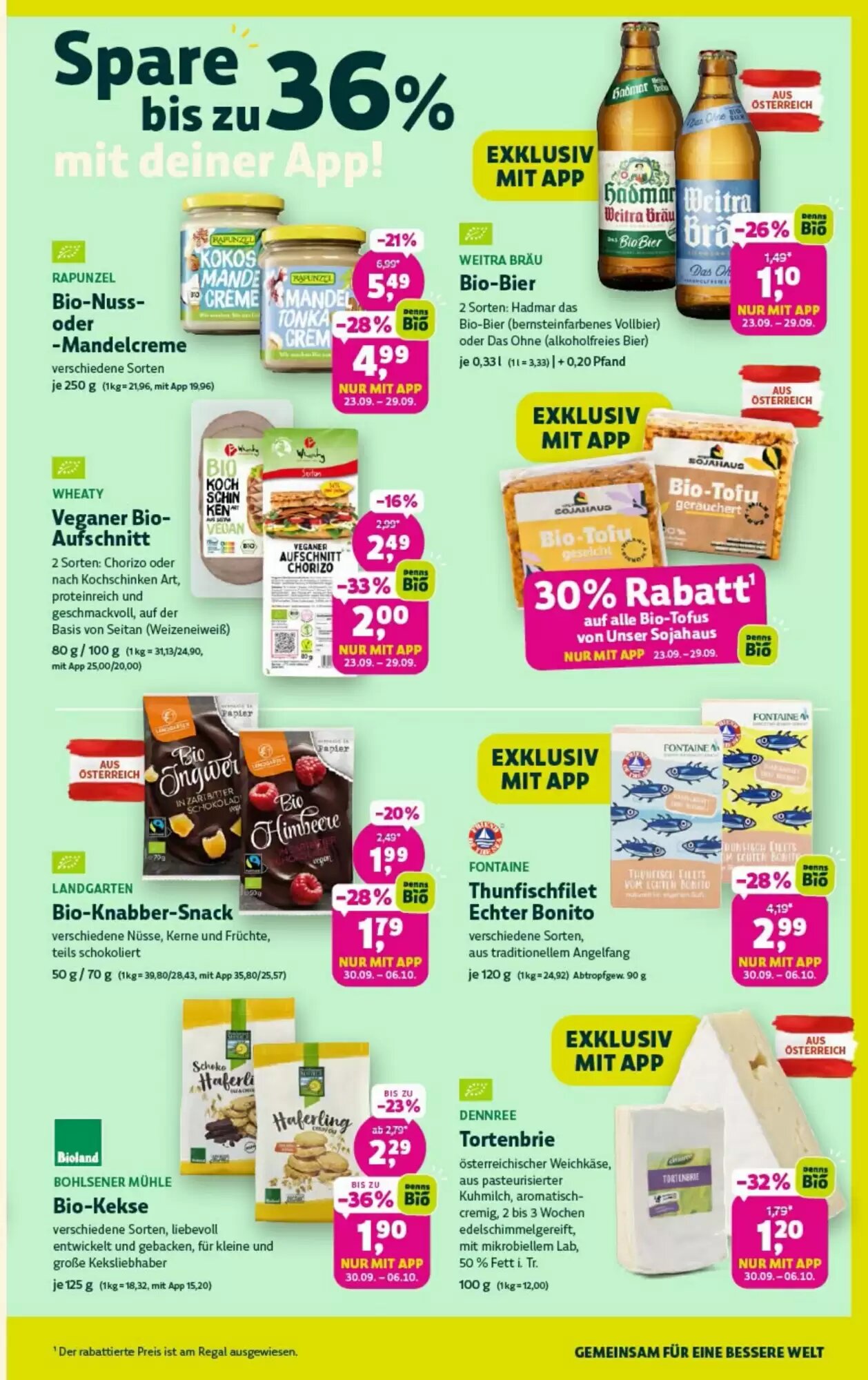 Denn's Biomarkt Flugblatt (ab 23.09.2026) - Angebote und Prospekt - Seite 3