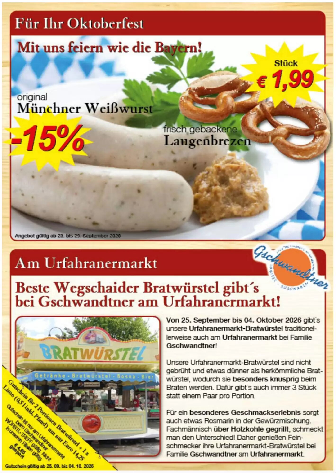 Wegschaider Flugblatt (ab 23.09.2026) - Angebote und Prospekt - Seite 2