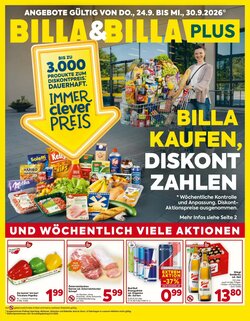 Billa Flugblatt (ab 23.09.2026) - Angebote und Prospekt