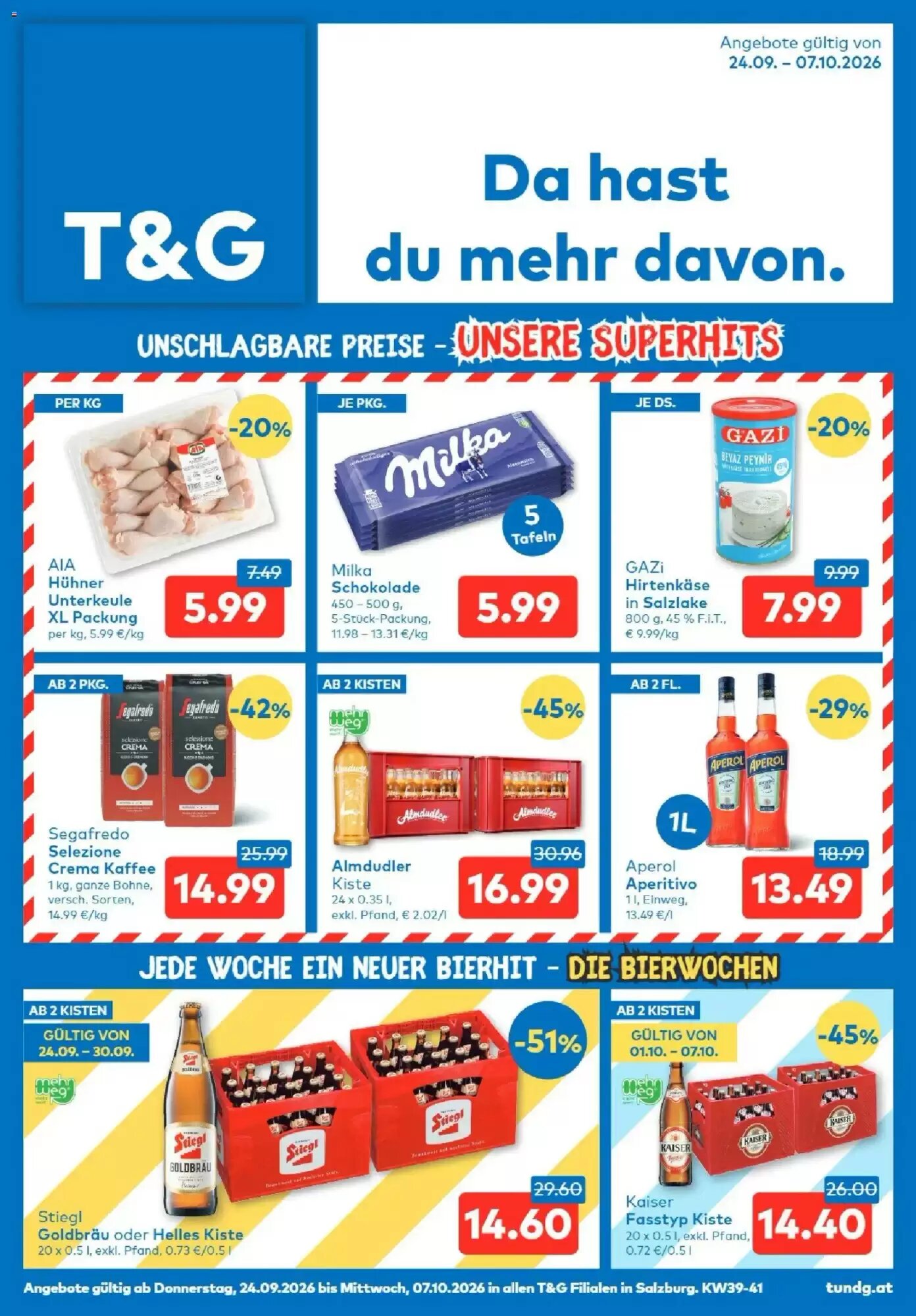 T&G Flugblatt (ab 24.09.2026) - Angebote und Prospekt - Seite 1