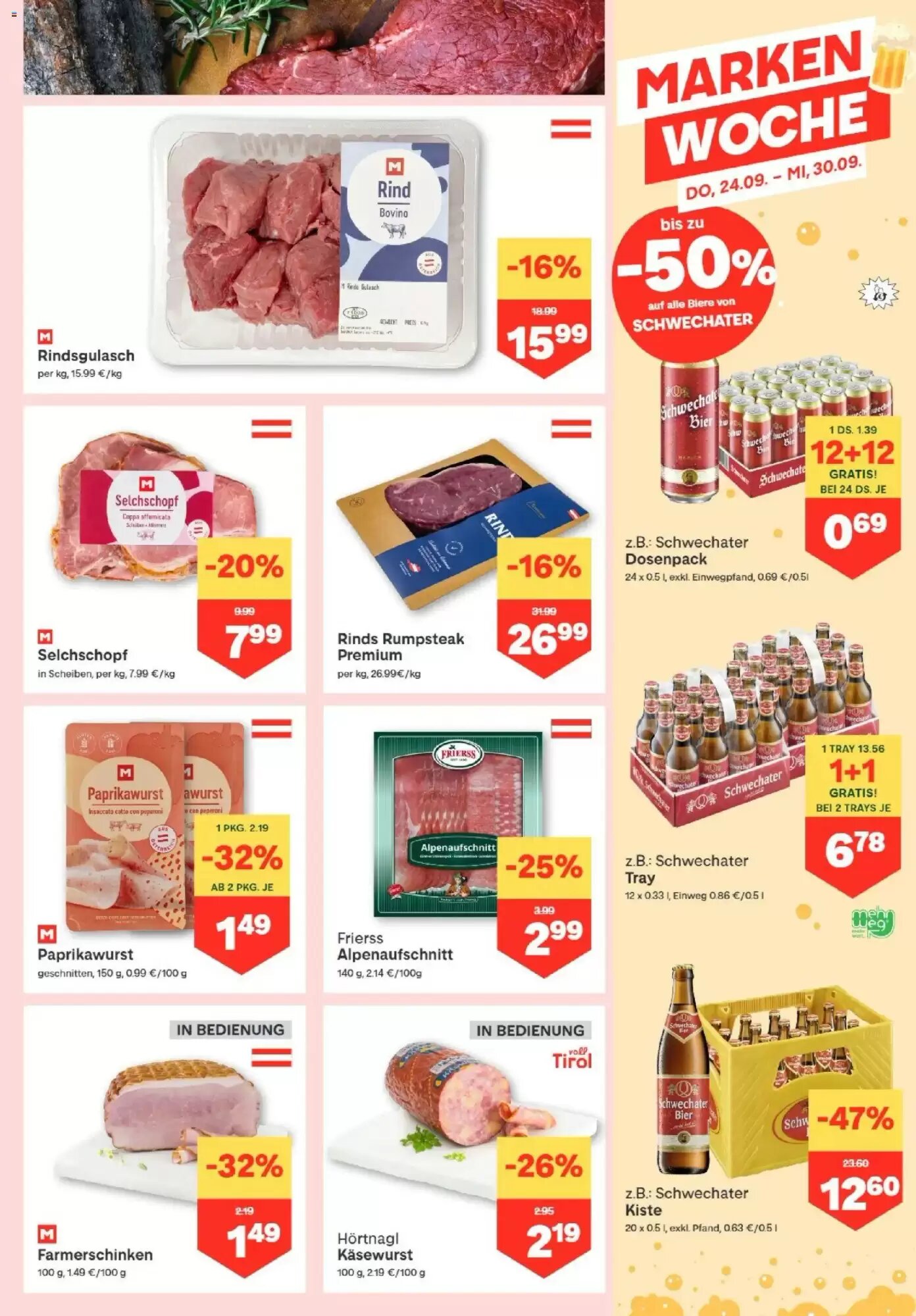 MPreis Flugblatt (ab 24.09.2026) - Angebote und Prospekt - Seite 3