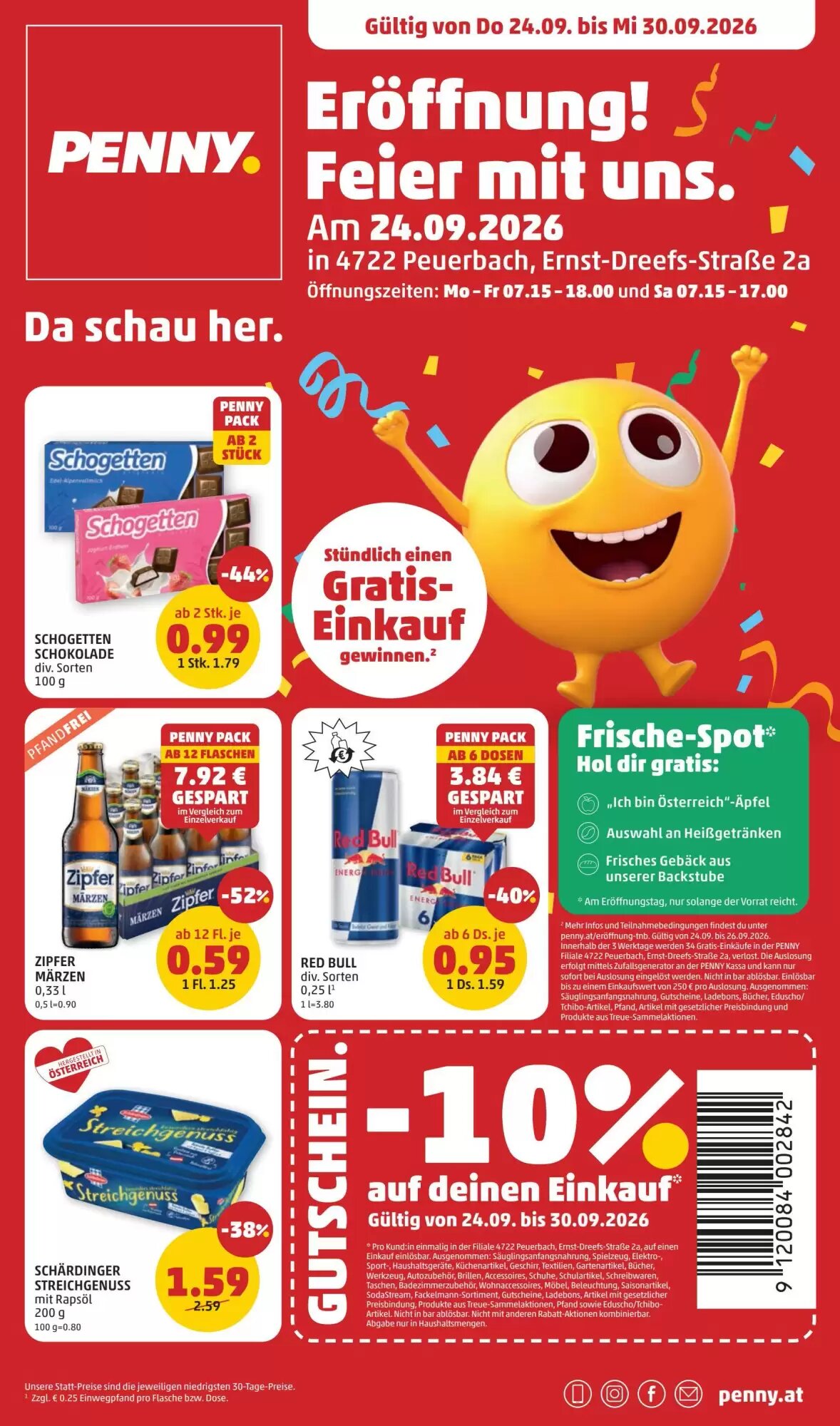PENNY Flugblatt (ab 24.09.2026) - Angebote und Prospekt - Seite 1