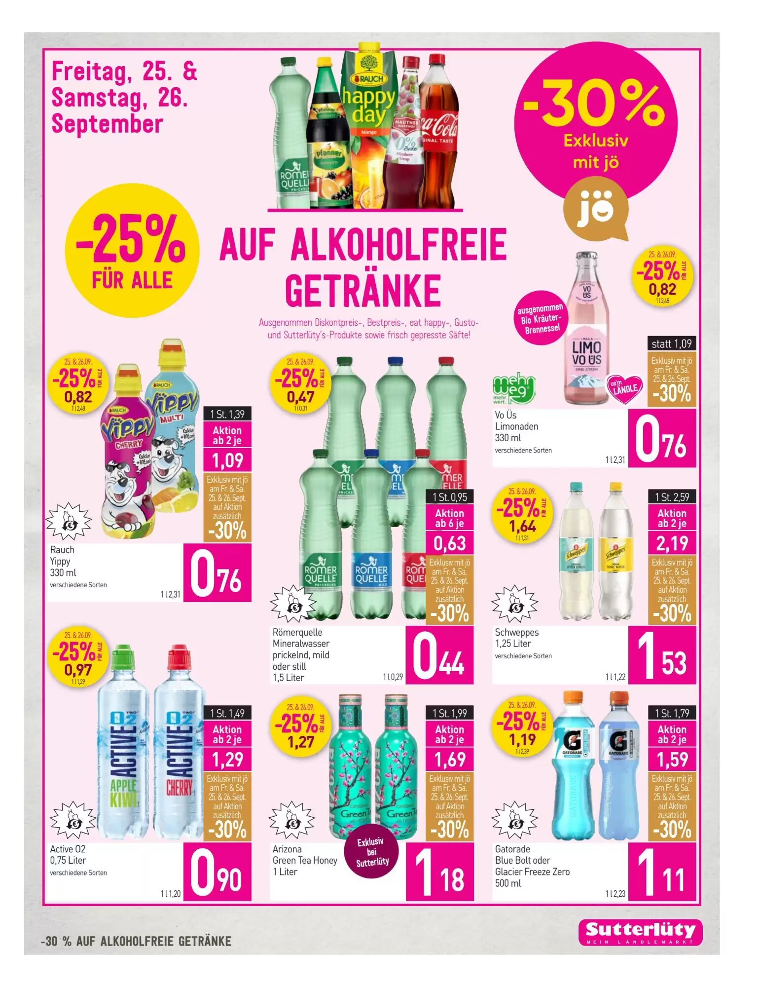 Sutterlüty Flugblatt (ab 24.09.2026) - Angebote und Prospekt - Seite 15