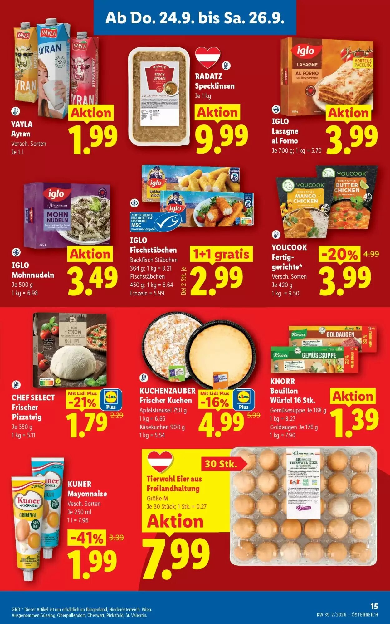 Lidl Flugblatt (ab 24.09.2026) - Angebote und Prospekt - Seite 17