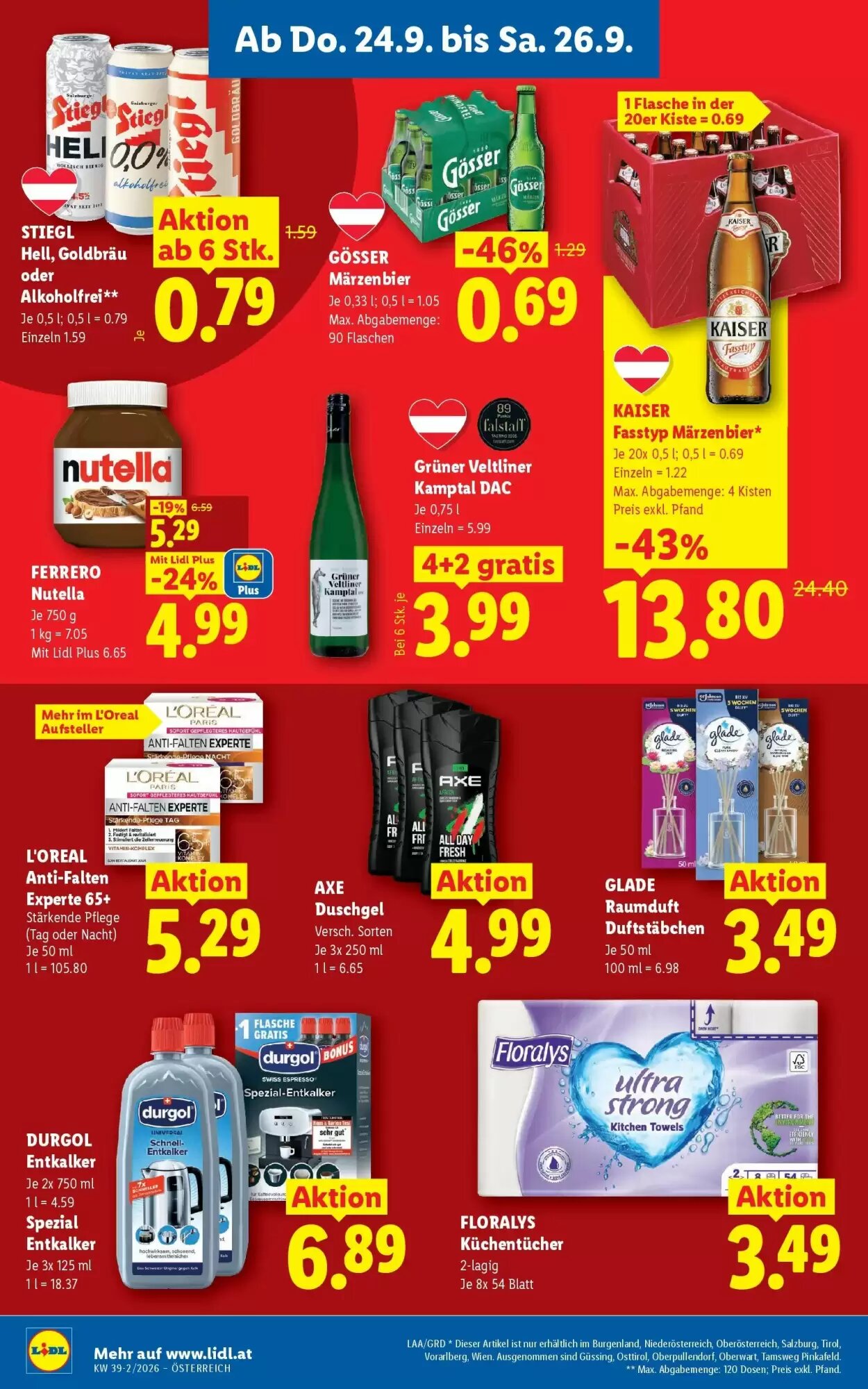 Lidl Flugblatt (ab 24.09.2026) - Angebote und Prospekt - Seite 18