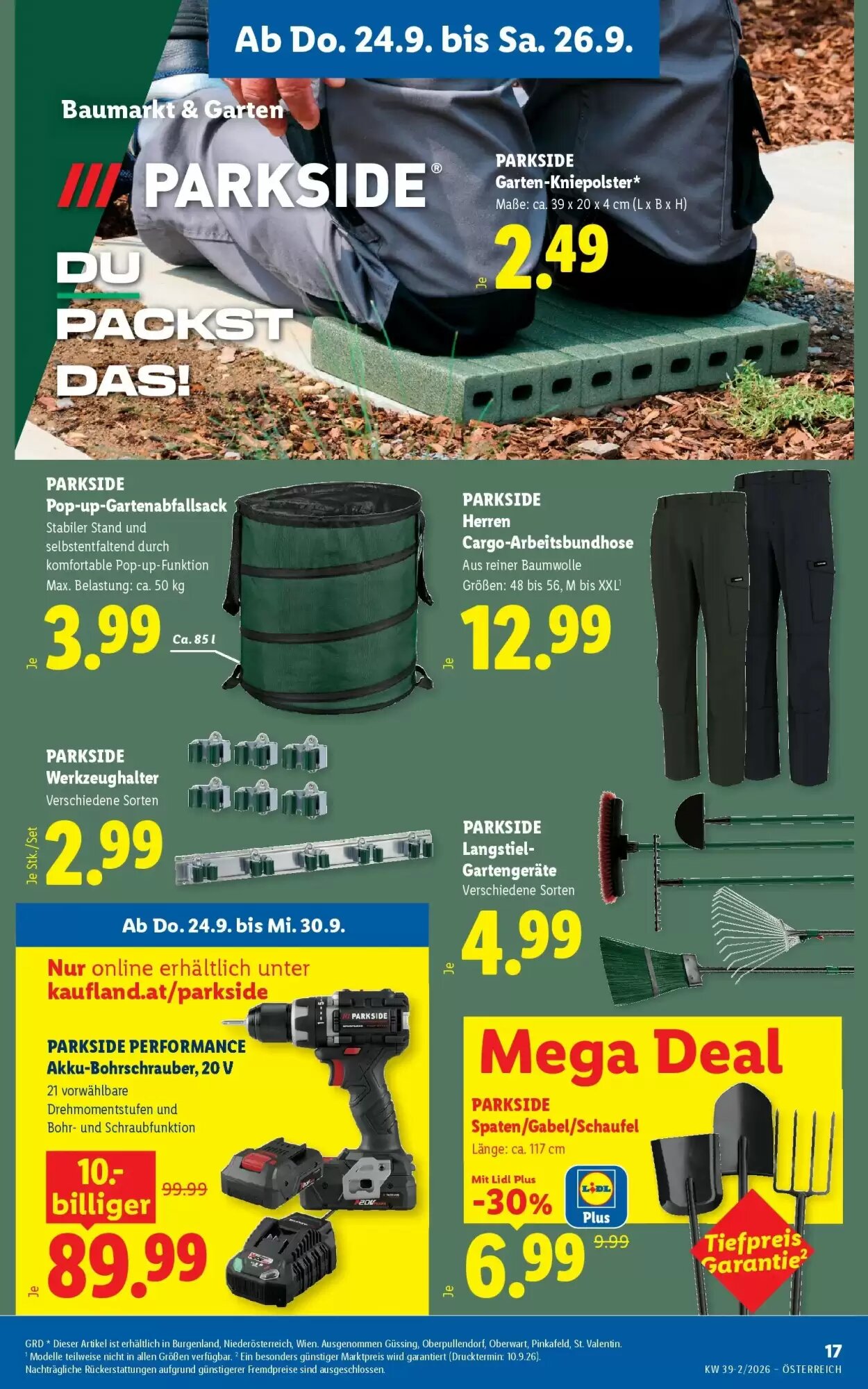 Lidl Flugblatt (ab 24.09.2026) - Angebote und Prospekt - Seite 21