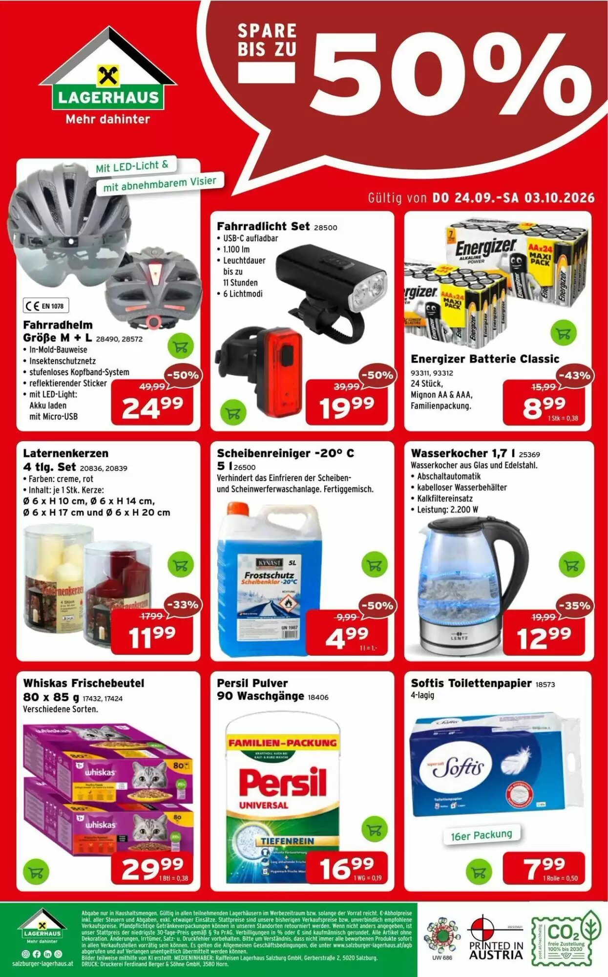 Salzburger Lagerhaus Flugblatt (ab 24.09.2026) - Angebote und Prospekt - Seite 8