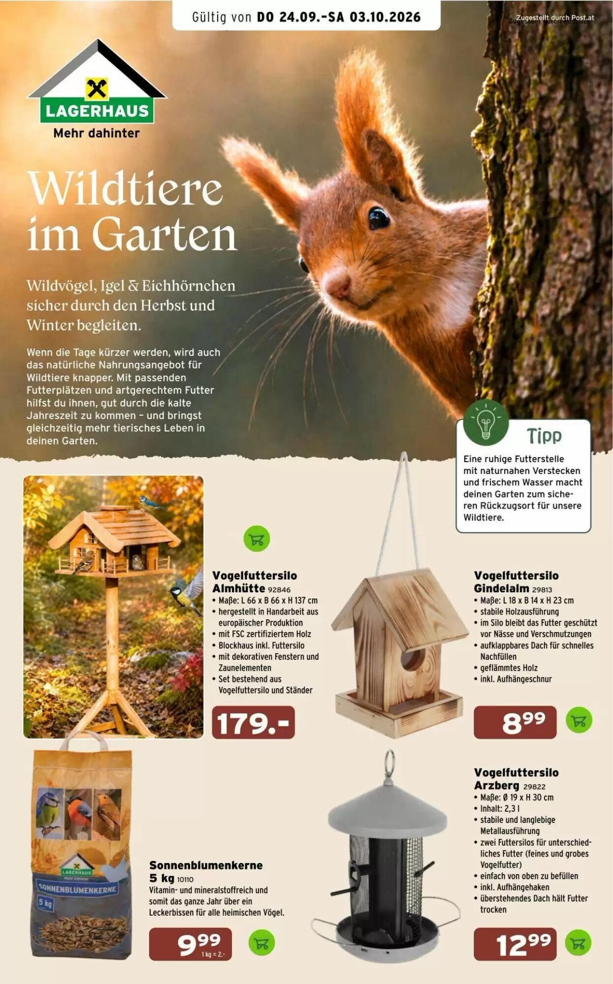 Salzburger Lagerhaus Flugblatt (ab 24.09.2026) - Angebote und Prospekt - Seite 1