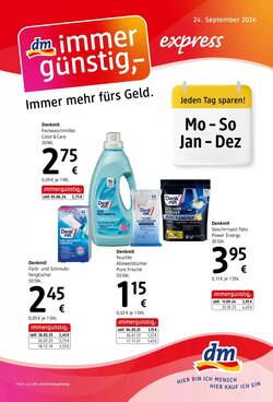 dm Flugblatt (ab 24.09.2026) - Angebote und Prospekt