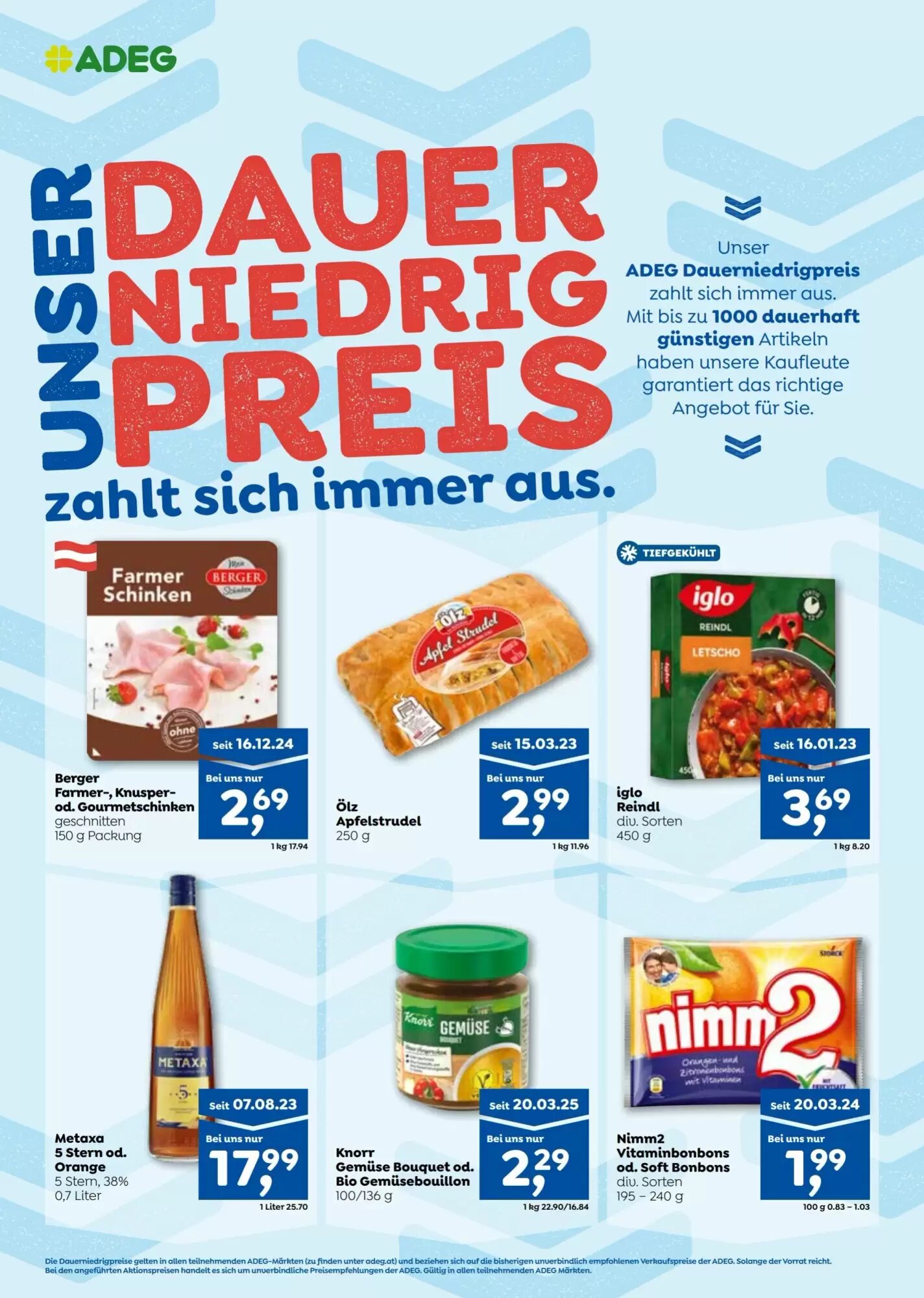 ADEG Flugblatt (ab 24.09.2026) - Angebote und Prospekt - Seite 1