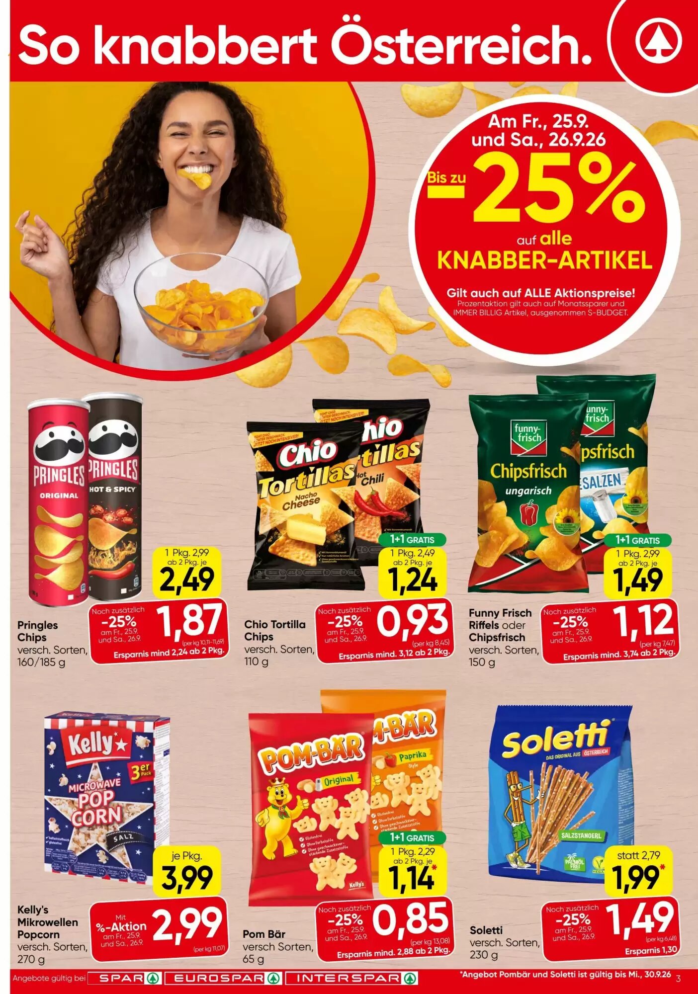 Eurospar Flugblatt (ab 24.09.2026) - Angebote und Prospekt - Seite 3