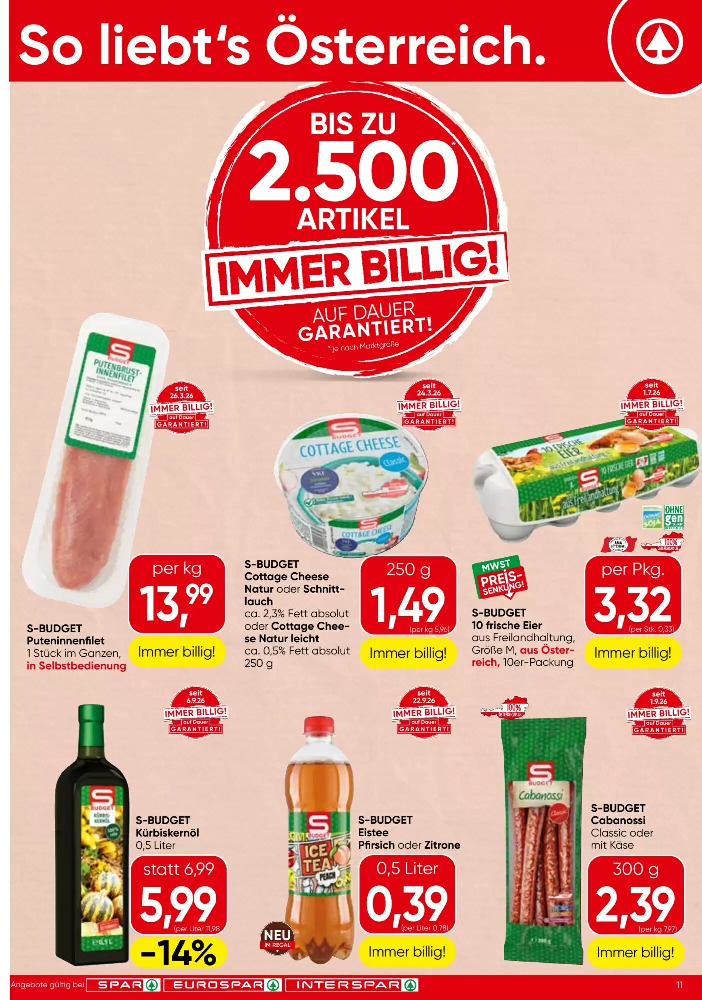 Strasser Markt Flugblatt (ab 24.09.2026) - Angebote und Prospekt - Seite 11