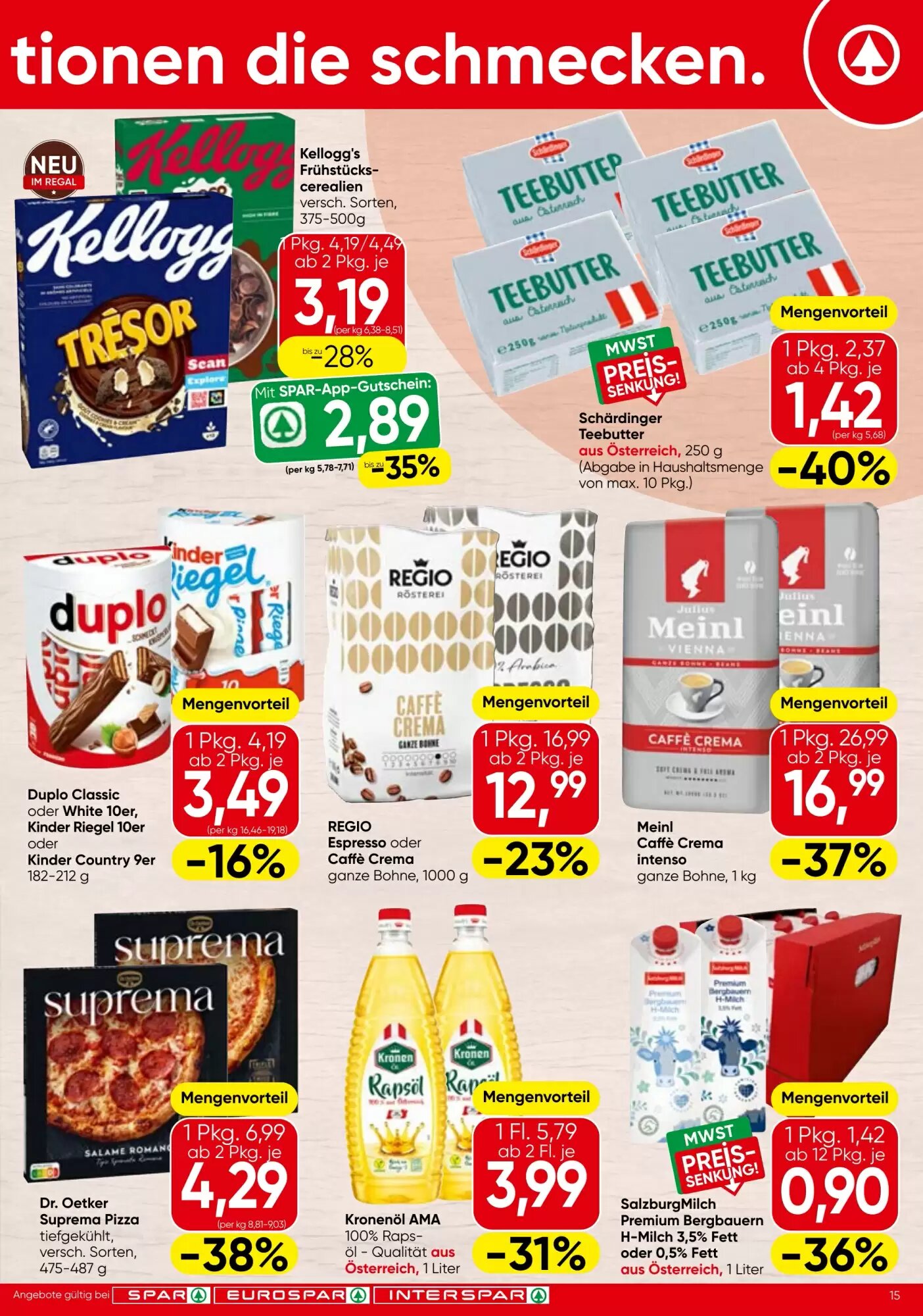 Strasser Markt Flugblatt (ab 24.09.2026) - Angebote und Prospekt - Seite 15
