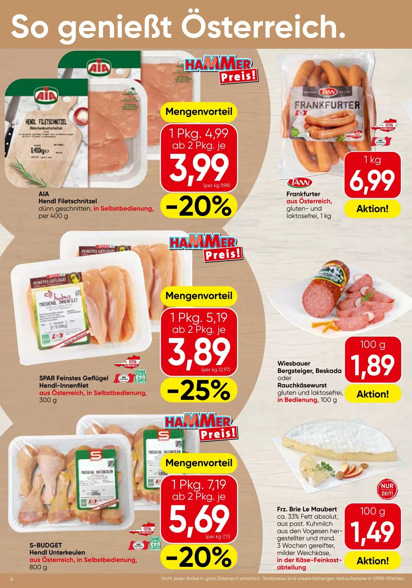 Strasser Markt Flugblatt (ab 24.09.2026) - Angebote und Prospekt - Seite 4