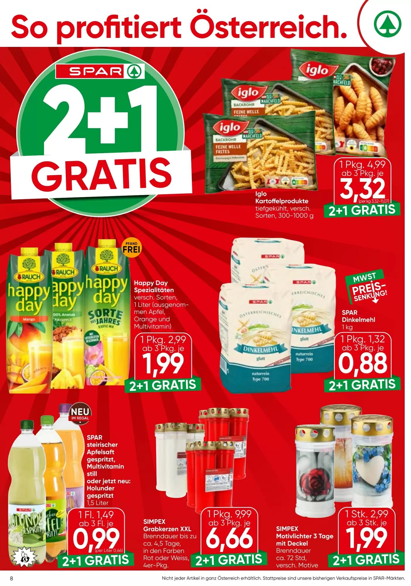 Strasser Markt Flugblatt (ab 24.09.2026) - Angebote und Prospekt - Seite 8