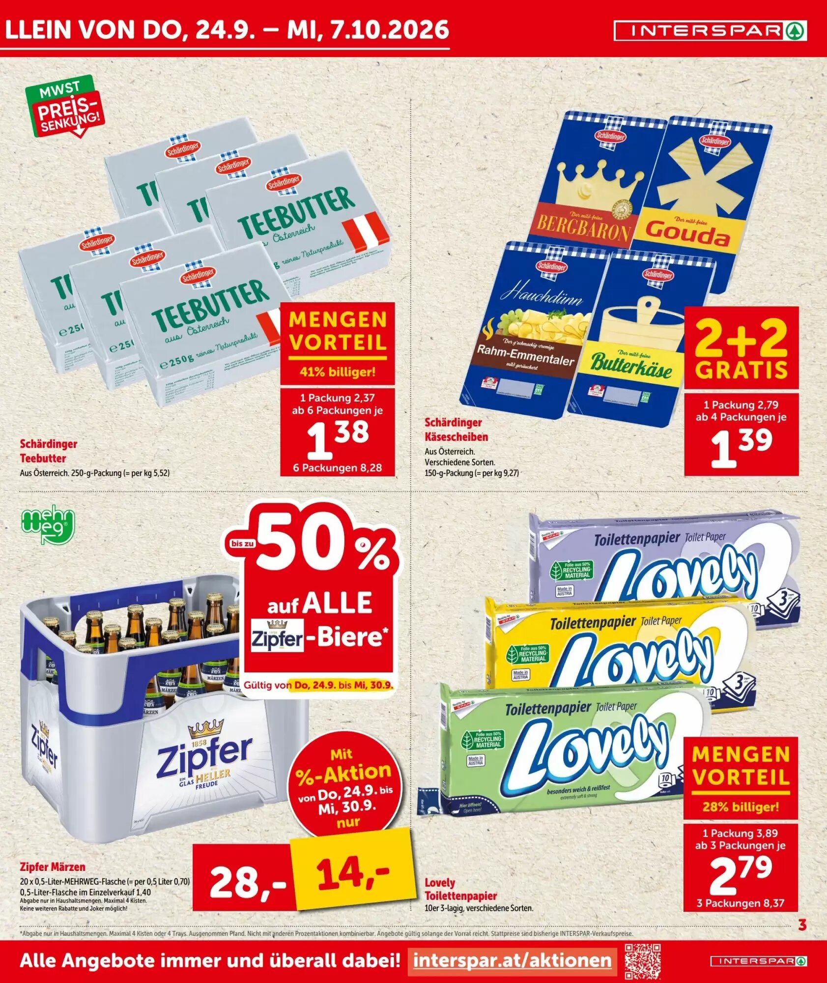 Interspar Flugblatt (ab 24.09.2026) - Angebote und Prospekt - Seite 3