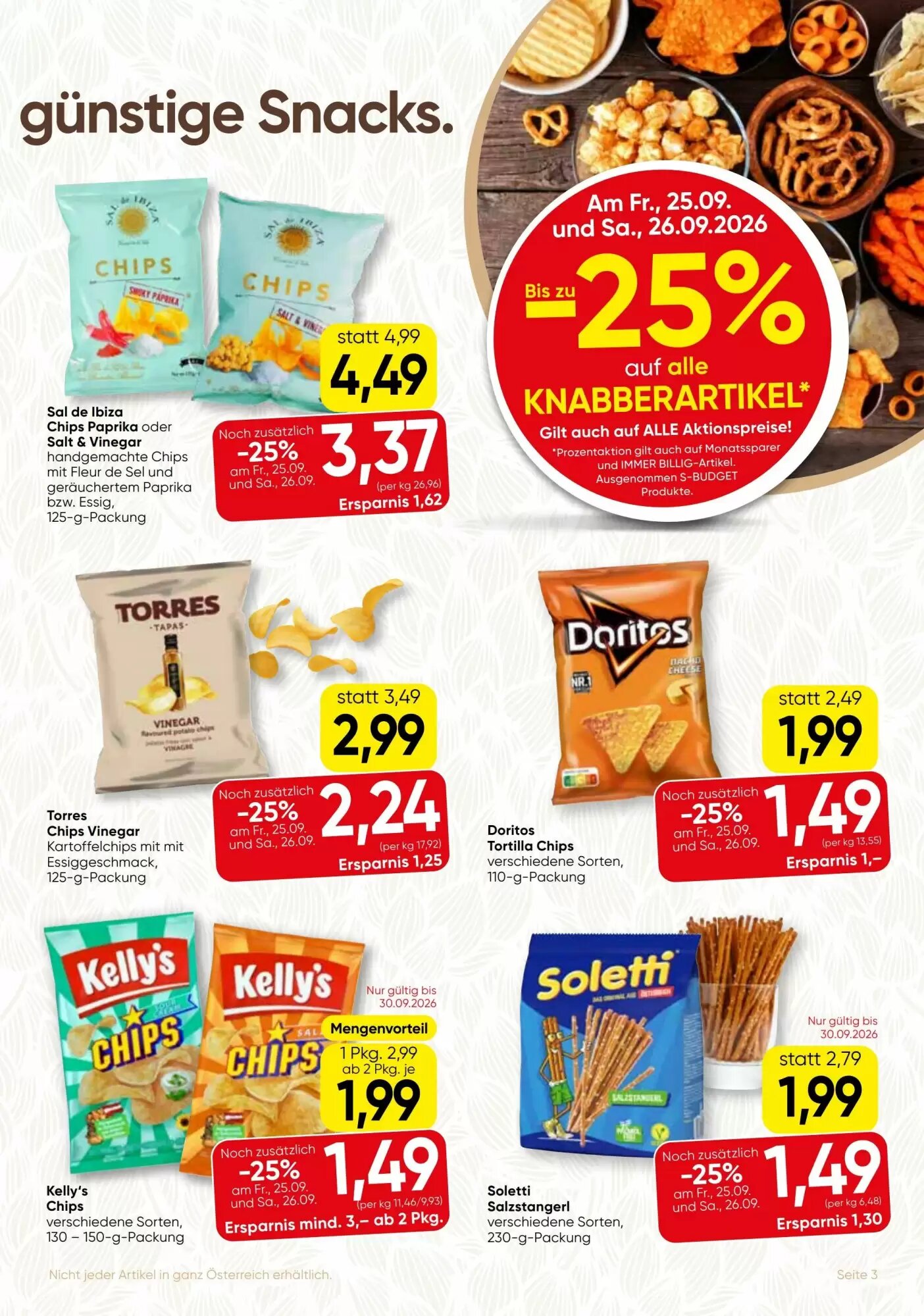 SPAR Gourmet Flugblatt (ab 24.09.2026) - Angebote und Prospekt - Seite 3