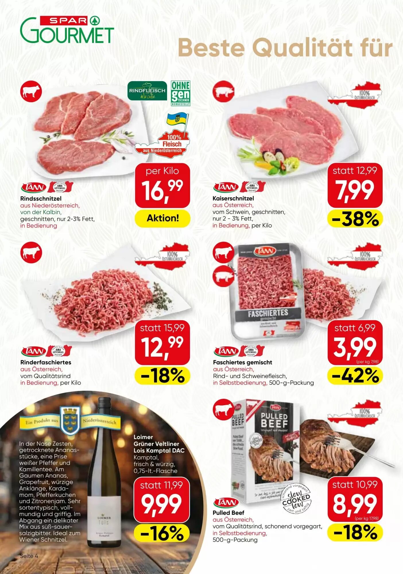 SPAR Gourmet Flugblatt (ab 24.09.2026) - Angebote und Prospekt - Seite 4