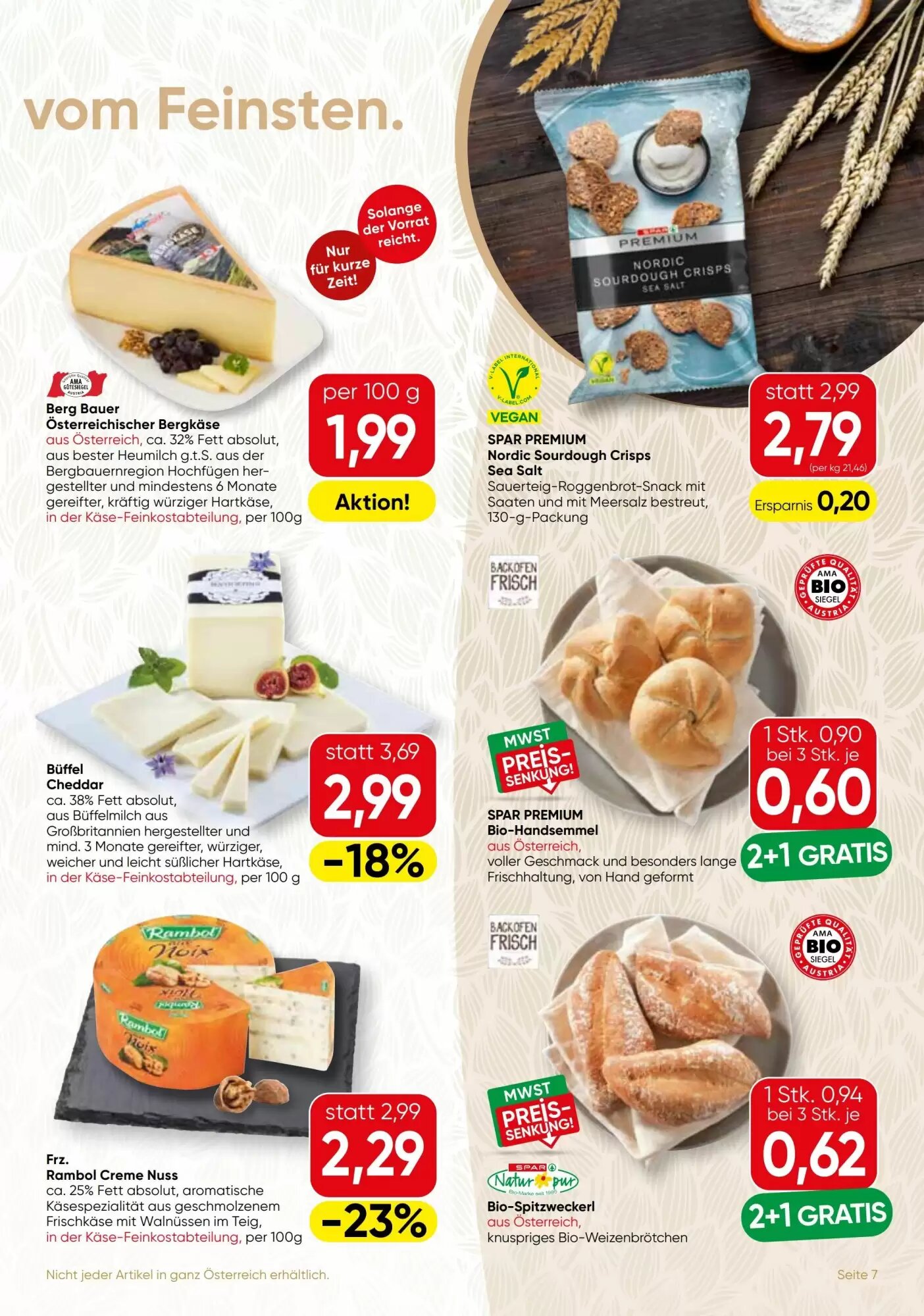 SPAR Gourmet Flugblatt (ab 24.09.2026) - Angebote und Prospekt - Seite 7