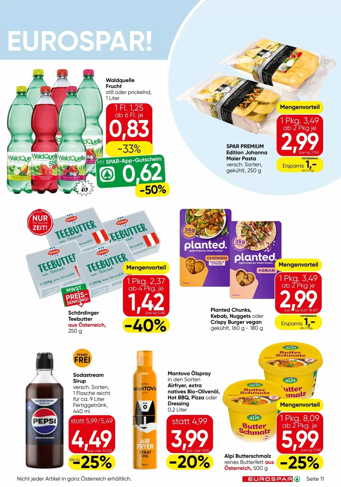 Eurospar Flugblatt (ab 24.09.2026) - Angebote und Prospekt - Seite 11
