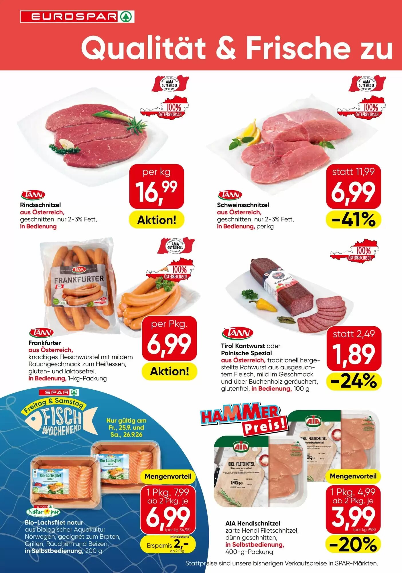 Eurospar Flugblatt (ab 24.09.2026) - Angebote und Prospekt - Seite 2