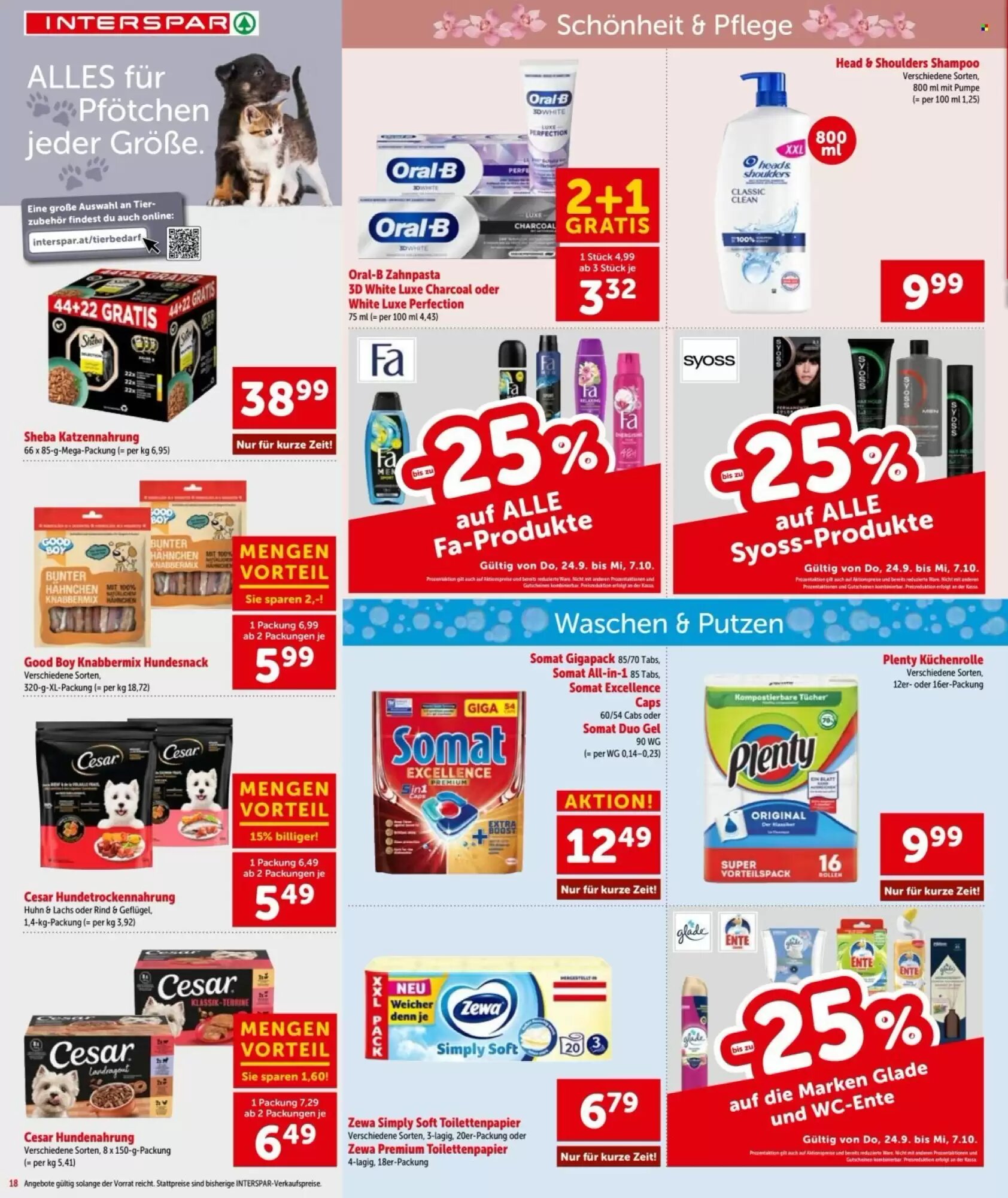 Interspar Flugblatt (ab 24.09.2026) - Angebote und Prospekt - Seite 18