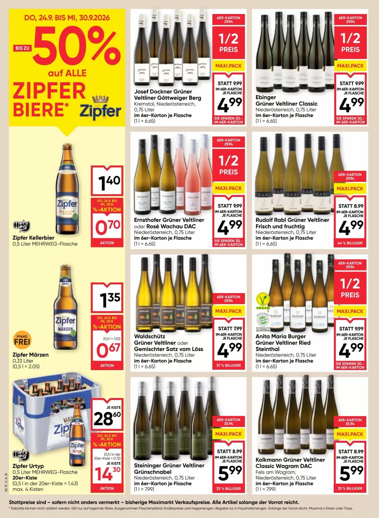 Maximarkt Flugblatt (ab 24.09.2026) - Angebote und Prospekt - Seite 14