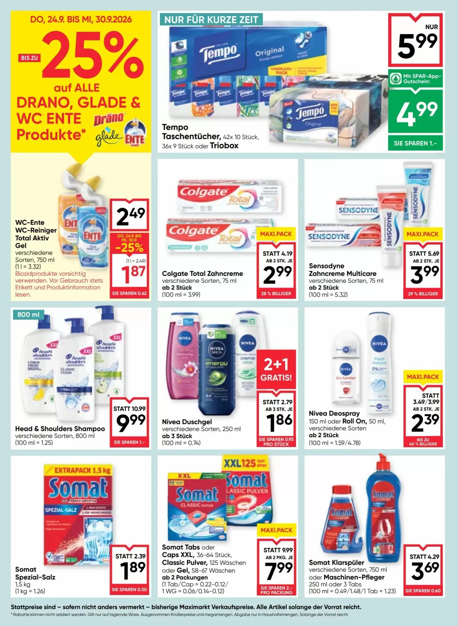 Maximarkt Flugblatt (ab 24.09.2026) - Angebote und Prospekt - Seite 16