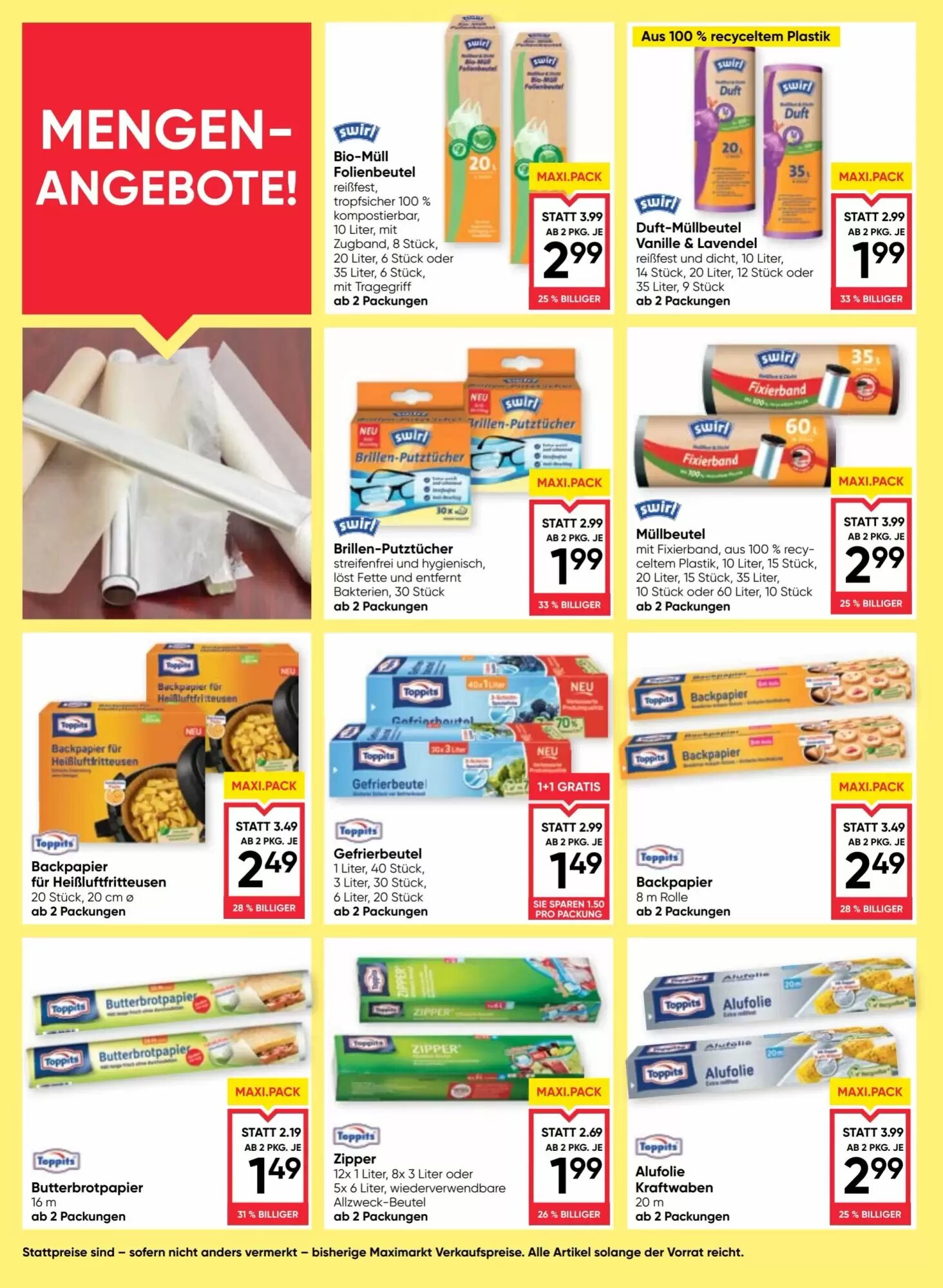 Maximarkt Flugblatt (ab 24.09.2026) - Angebote und Prospekt - Seite 18