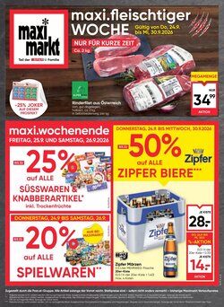 Maximarkt Flugblatt (ab 24.09.2026) - Angebote und Prospekt