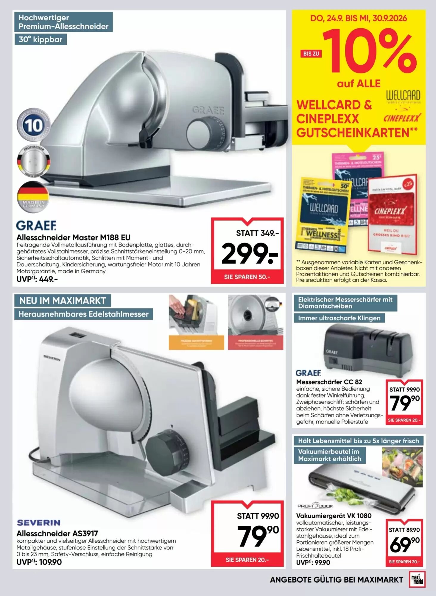 Maximarkt Flugblatt (ab 24.09.2026) - Angebote und Prospekt - Seite 21