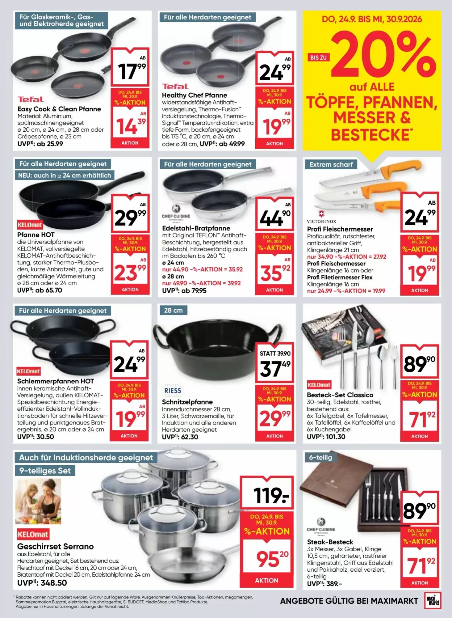 Maximarkt Flugblatt (ab 24.09.2026) - Angebote und Prospekt - Seite 23