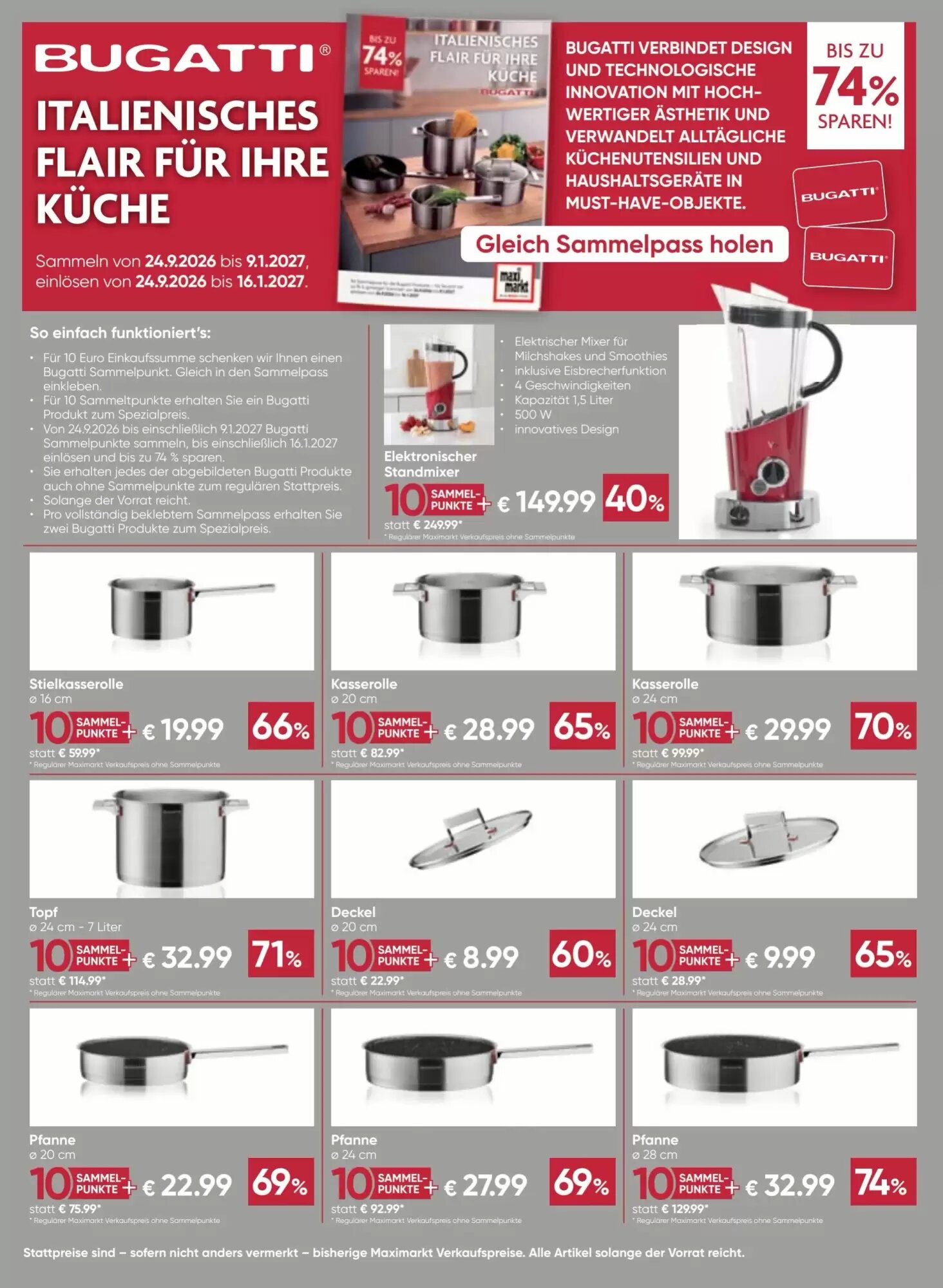 Maximarkt Flugblatt (ab 24.09.2026) - Angebote und Prospekt - Seite 24