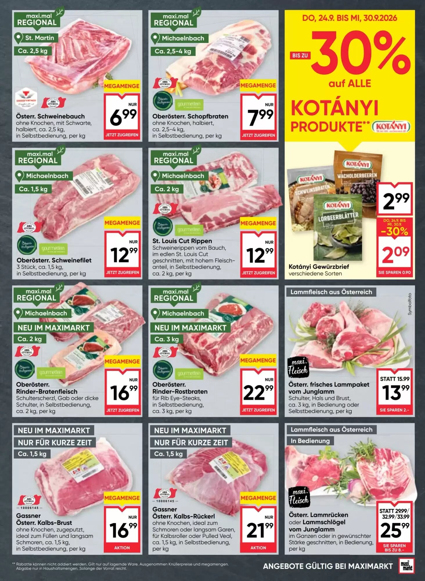 Maximarkt Flugblatt (ab 24.09.2026) - Angebote und Prospekt - Seite 3