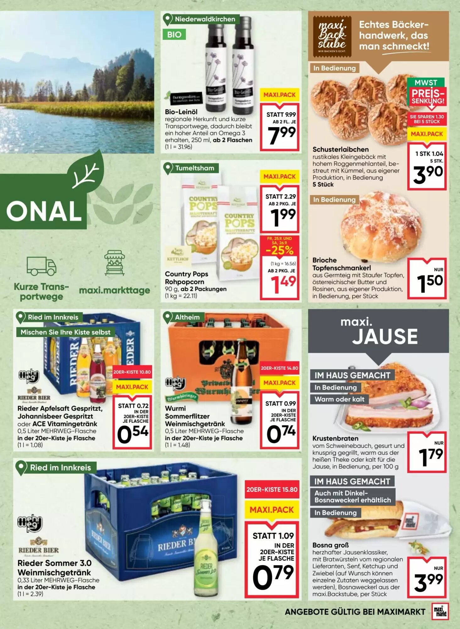 Maximarkt Flugblatt (ab 24.09.2026) - Angebote und Prospekt - Seite 9