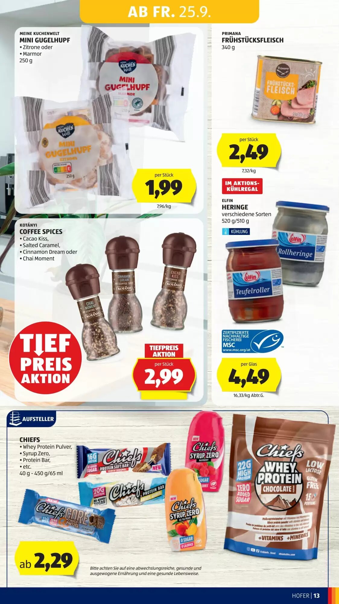 Hofer Flugblatt (ab 25.09.2026) - Angebote und Prospekt - Seite 19