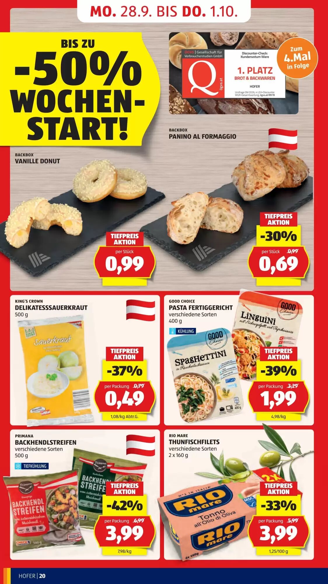 Hofer Flugblatt (ab 25.09.2026) - Angebote und Prospekt - Seite 26