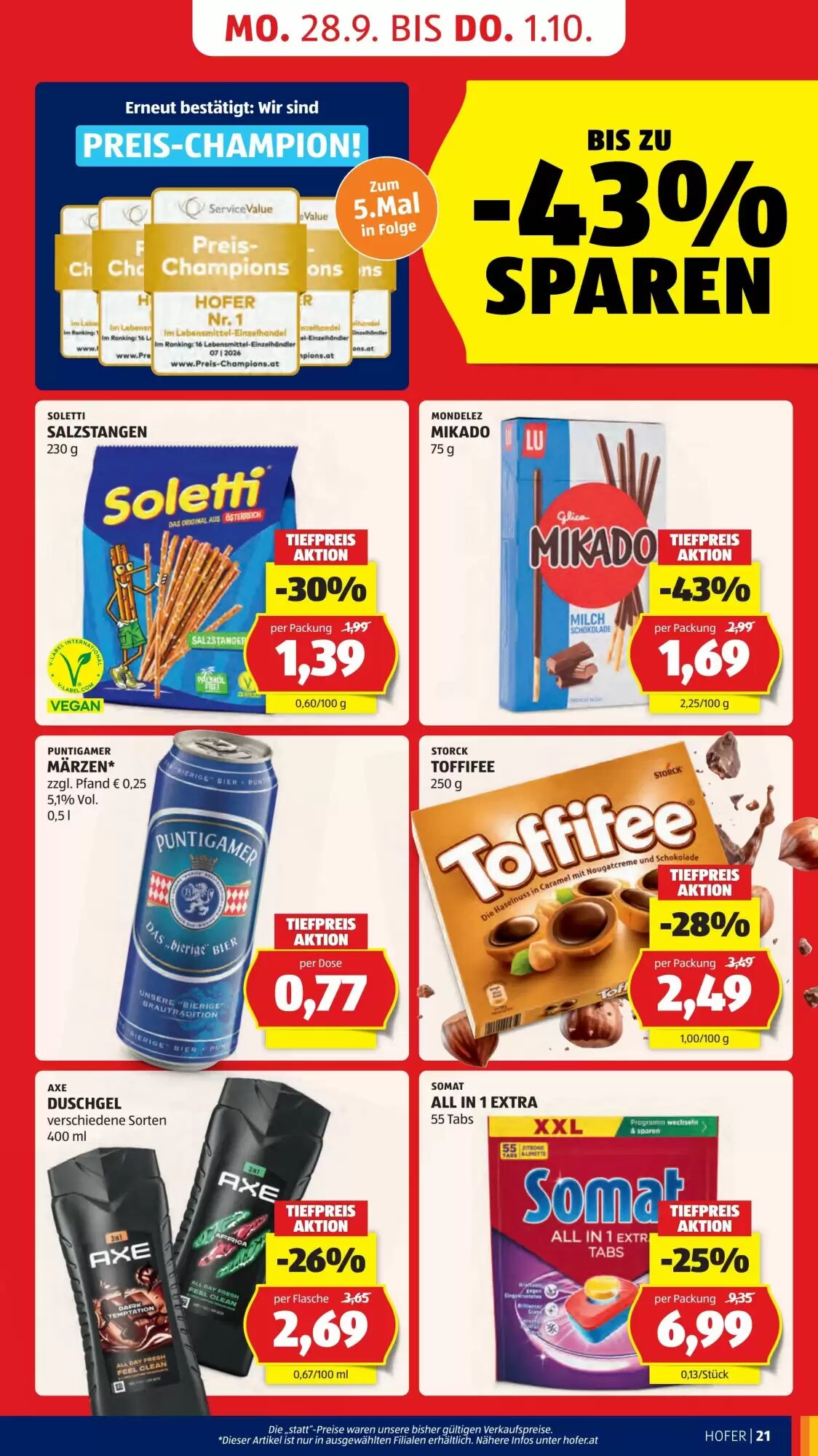 Hofer Flugblatt (ab 25.09.2026) - Angebote und Prospekt - Seite 27